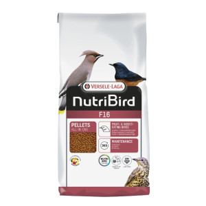 Nutribird F16 vruchten- en insectenetende vogels 2 x 10 kg