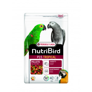 Nutribird P15 Tropical Papegaaien vogelvoer 3 kg